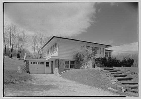 Photo:Dr. William Lefkowitz, residence in Wiccopee, New York. Exterior I