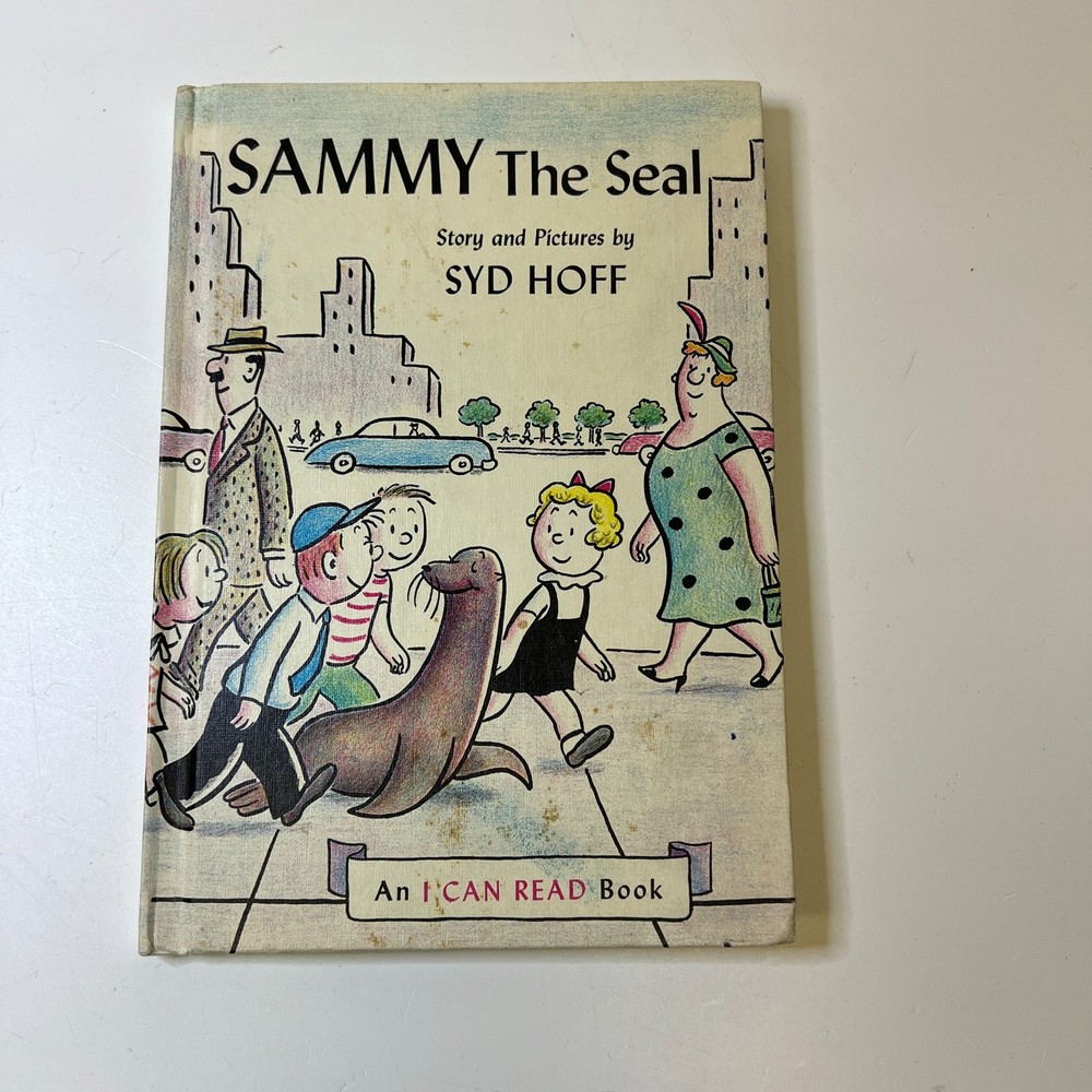 Sammy the Seal 1959 Syd Hoff First Edition I CAN READ Book Hardcover VTG 1ST