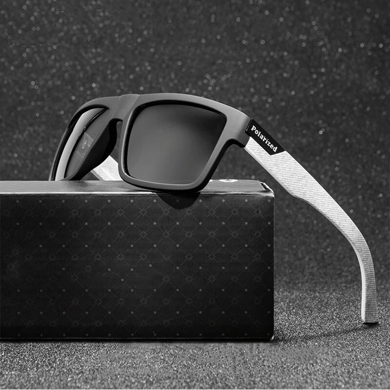 Gafas De Sol Polarizad Hombre Clásico Cuadrado Al Aire Libre Pesca Deporte UV400