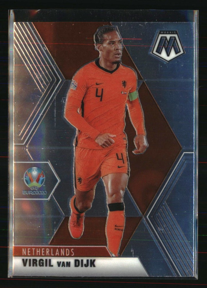 Virgil van Dijk 2021 Panini Mosaic UEFA EURO 2020 #141 SOCCER Card