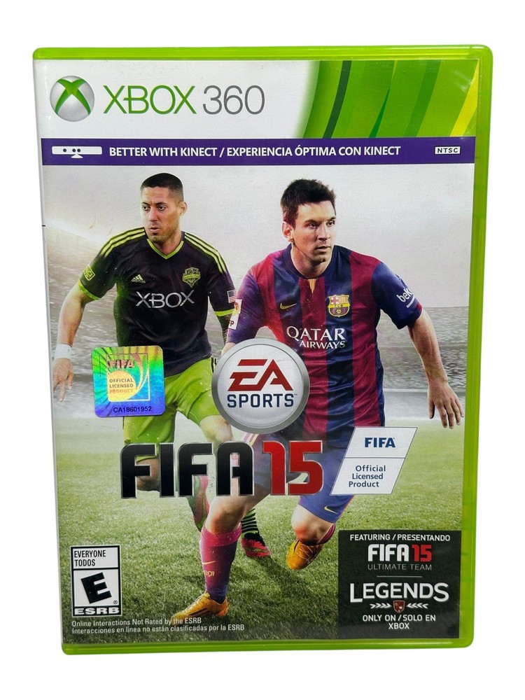FIFA 15 (Microsoft Xbox 360, 2014) Complete and Tested