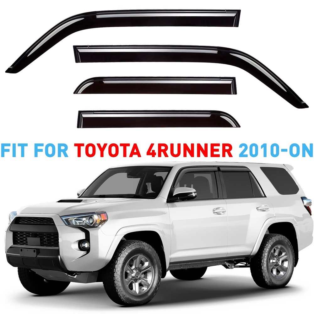 Rain Guards Vent Visors Shade for 2010-2024 Toyota 4Runner