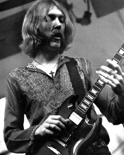 Allman Brothers Duane Allman Playing Guitar 4x6 Picture Celebrity Print