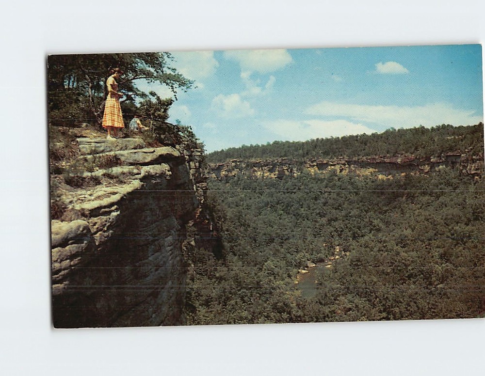Postcard Little River Canyon Fort Payne Alabama USA