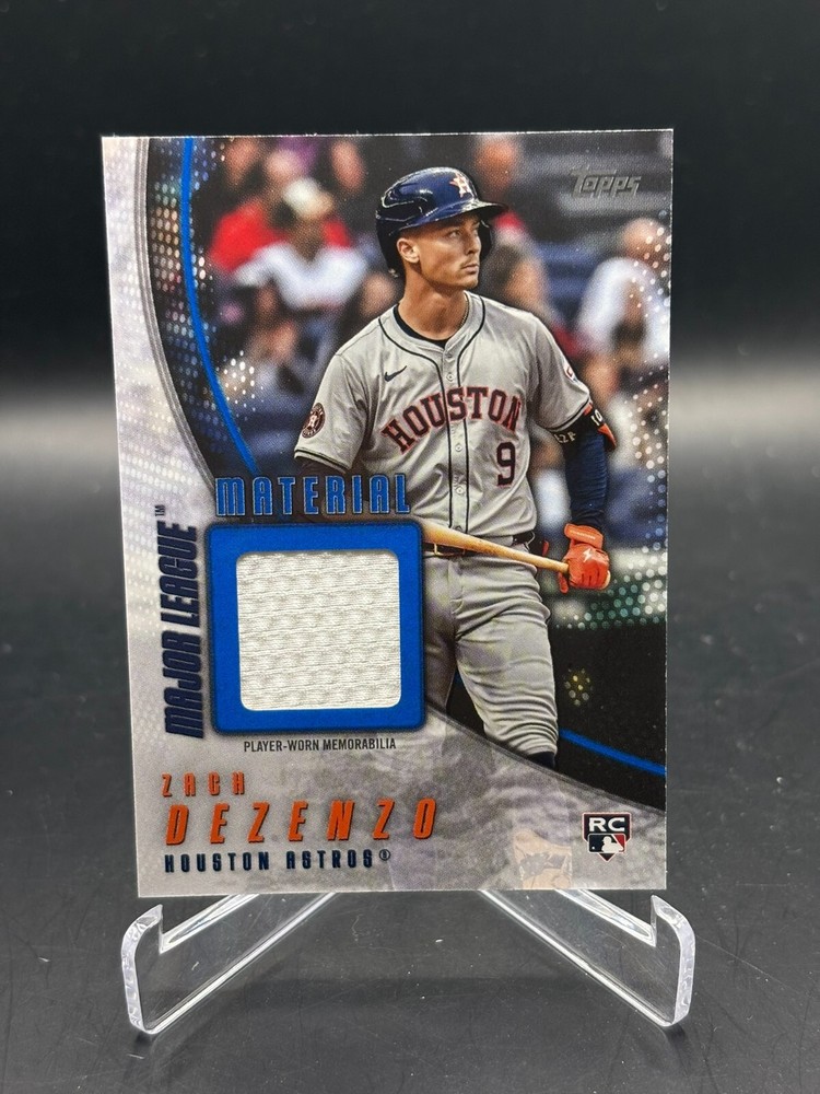 2025 Topps Series 2 Zach Descenso Relic Major League Material #MLM2-ZD Patch /150