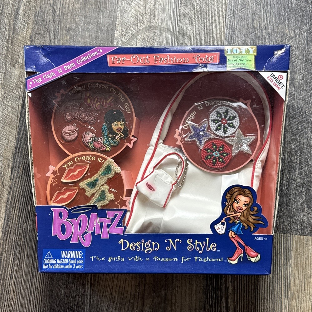 Bratz Design N Style Far Out Fashion Tote Doll New in Box
