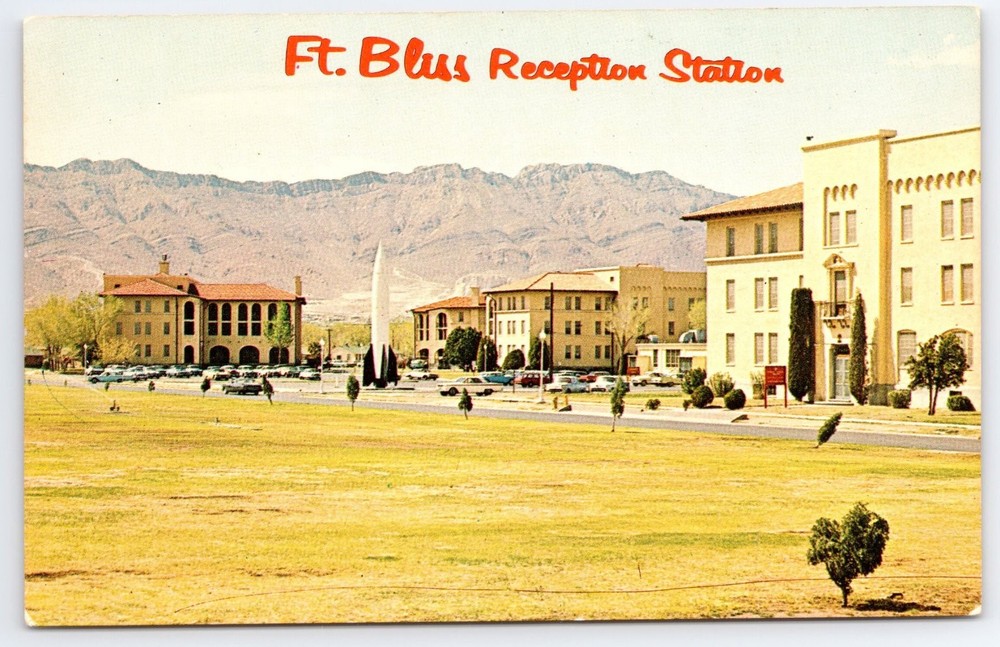 Fort Bliss Reception Station WWII Captured German V2 Rocket