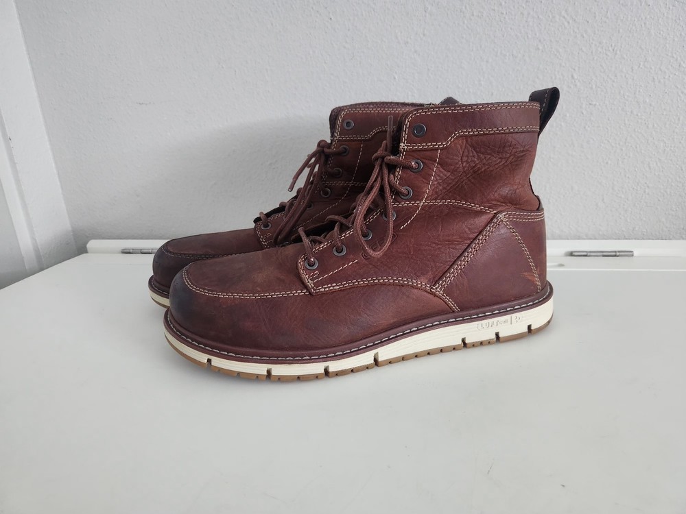 Keen San Jose 6 Inch Waterproof Safety Toe Work Boot for Men Size 11.5D