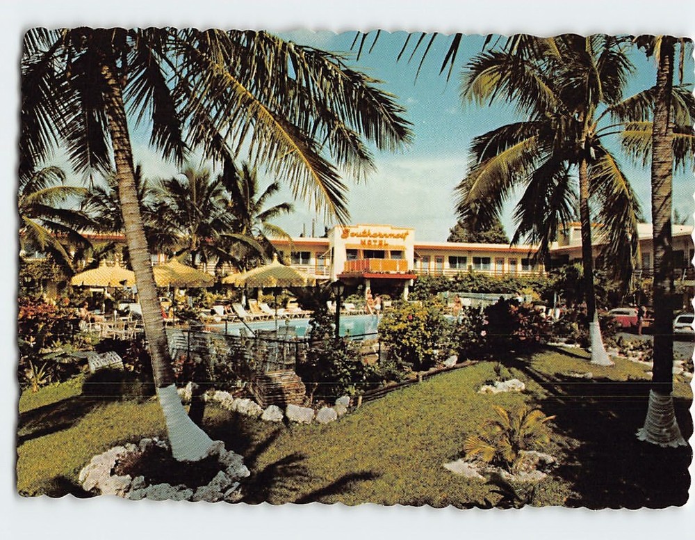 Postcard The Southernmost Motel Key West Florida USA