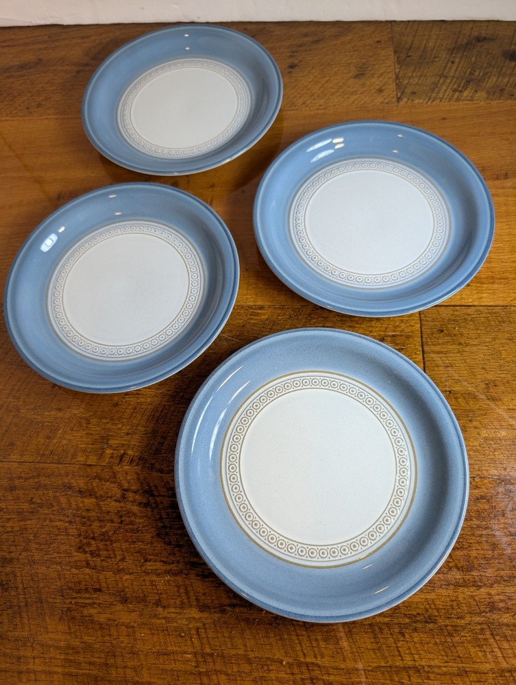 Denby Castille Dessert Plates Set Of 4 England
