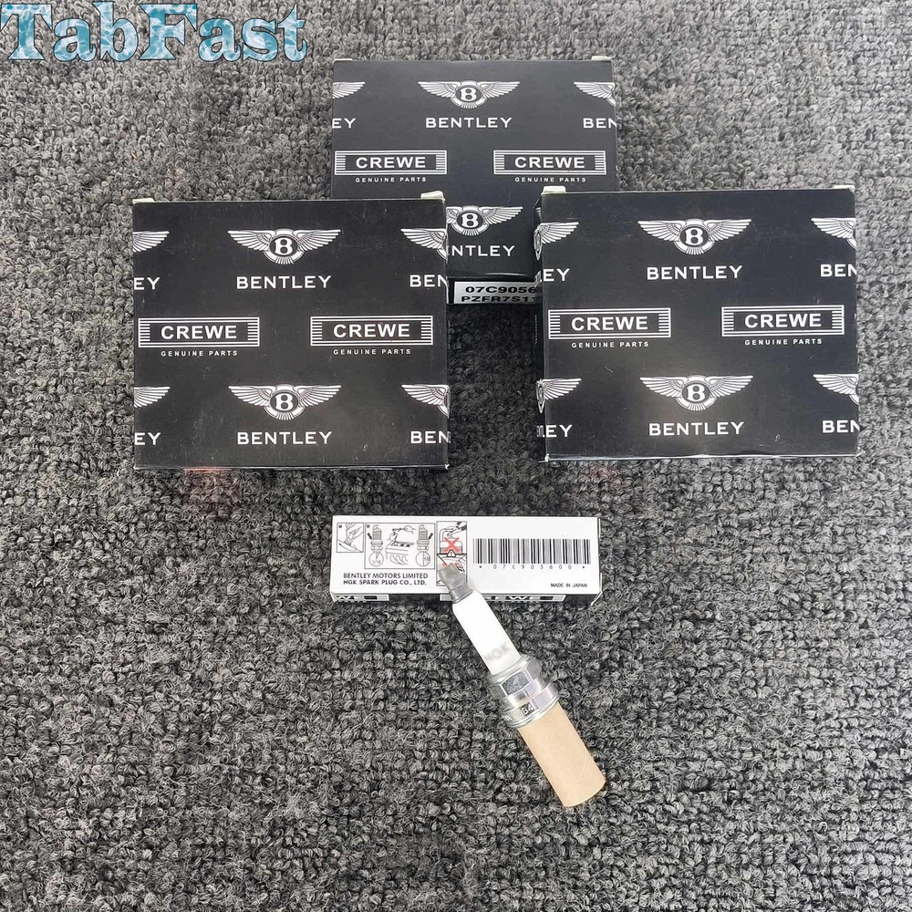 12pcs Spark Plug for 10-18 Bentley Continental Flying Spur W12 Engine 07C905600