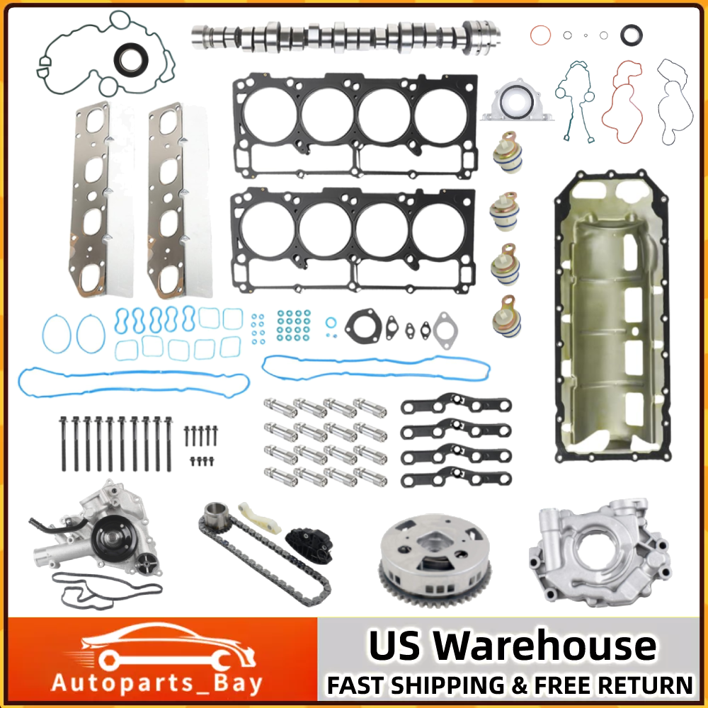 09-18 Dodge Ram 2500 3500 5.7L NON MDS Cam Lifters Gaskets Timing Chain Kit