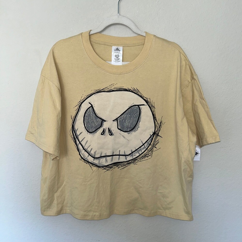 Disney Jack Skellington Graphic Tee Nightmare Before Christmas T-Shirt L