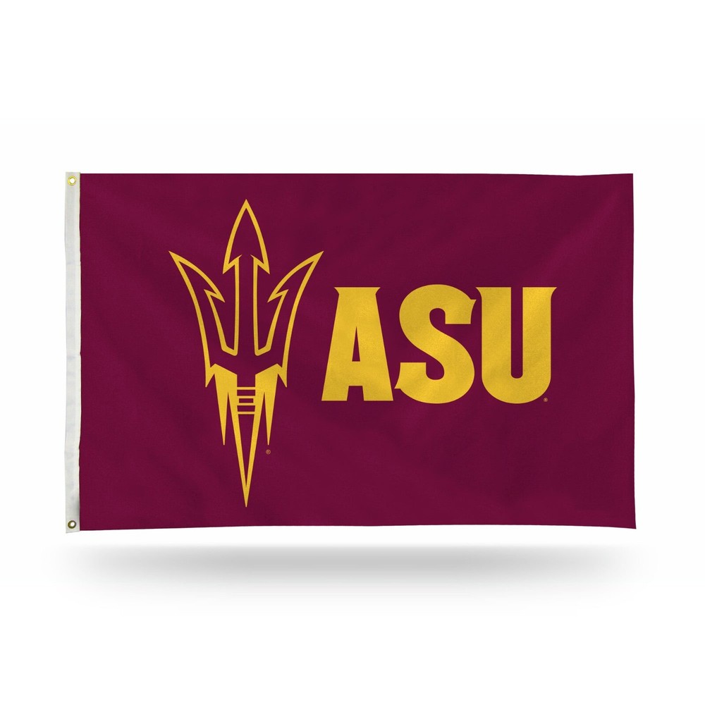 Arizona State Sun Devils Red Background ASU Flag 3x5 FT Banner