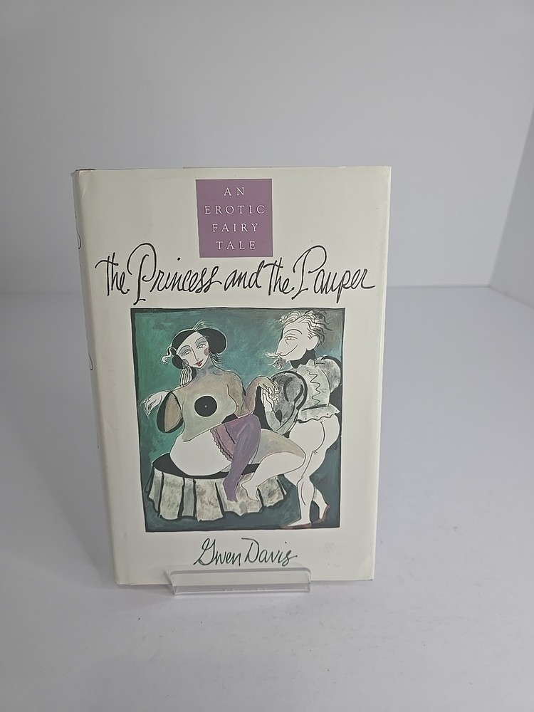 The Princess and the Pauper Gwen Davis 1989 HC/DJ First Edition Erotic Fairy...