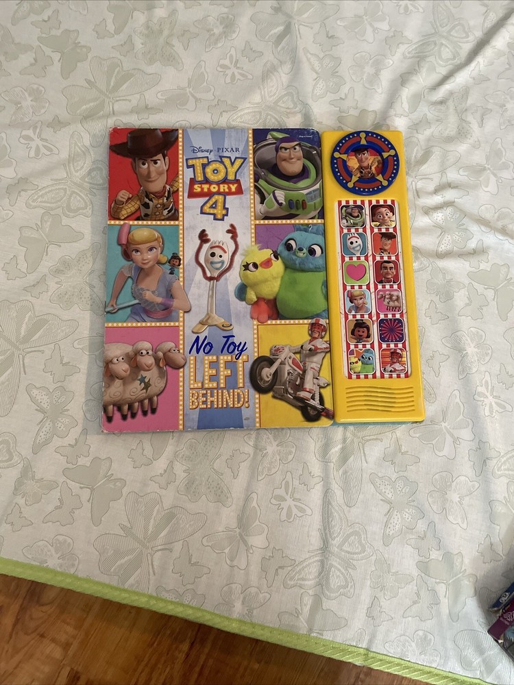 Disney Pixar -Toy story 4- No toy left behind - Interactive book