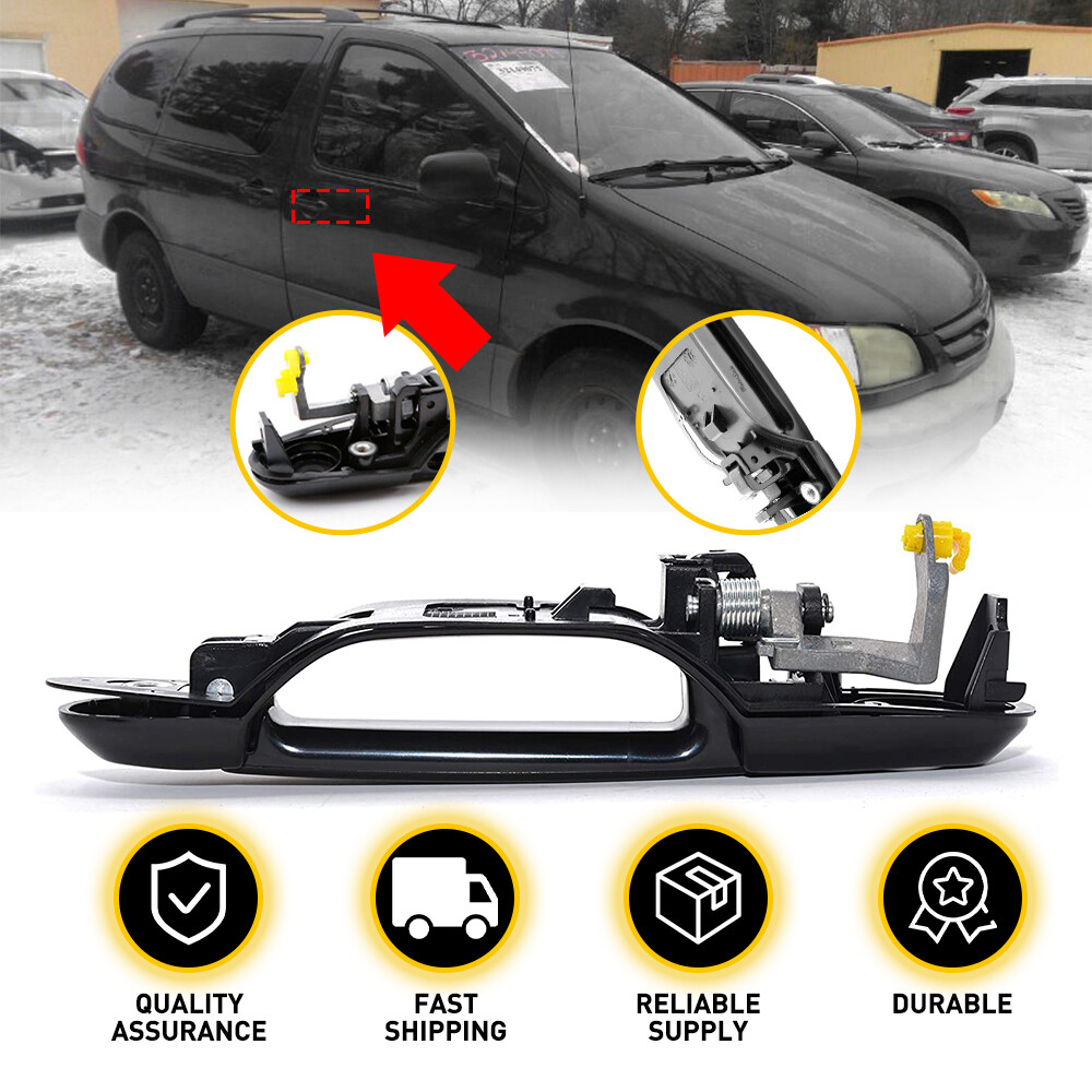 Door Handle Door Front Sliding Passenger Right Side for 1998-03 Toyota Sienna