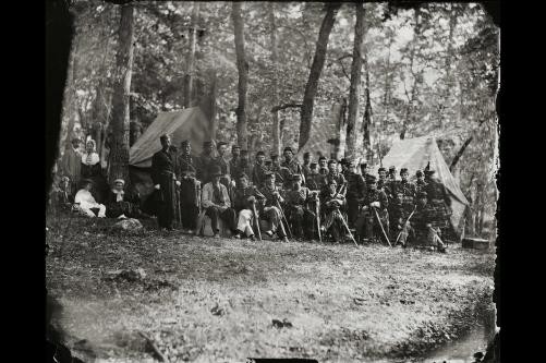 Officers,50th Regiment Pennsylvania Infantry,Gettysburg,Pennsylvania,PA,1865