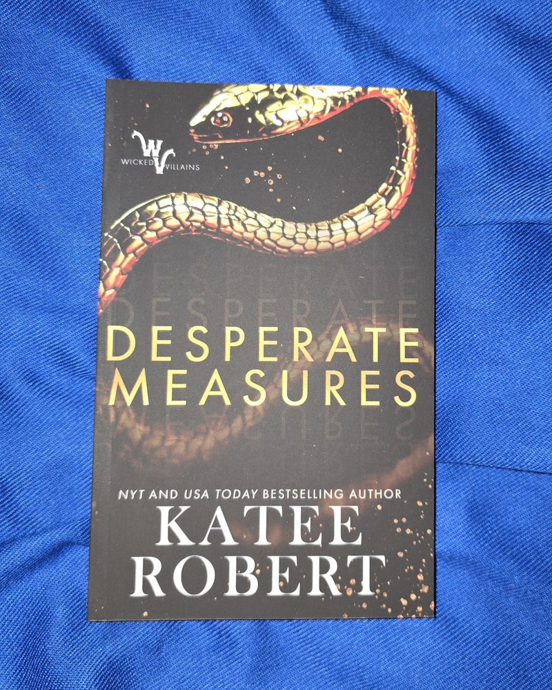 Wicked Villains Series by Katee Robert (All Personalized & Signed) (RARE Covers)