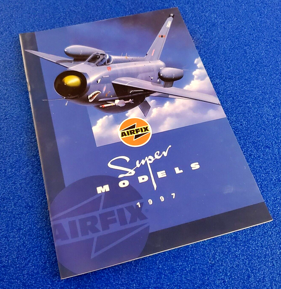 AIRFIX SUPER MODELS 1997 CATALOGUE AIRCRAFT AUTOMOBILE DIECAST MODELLING