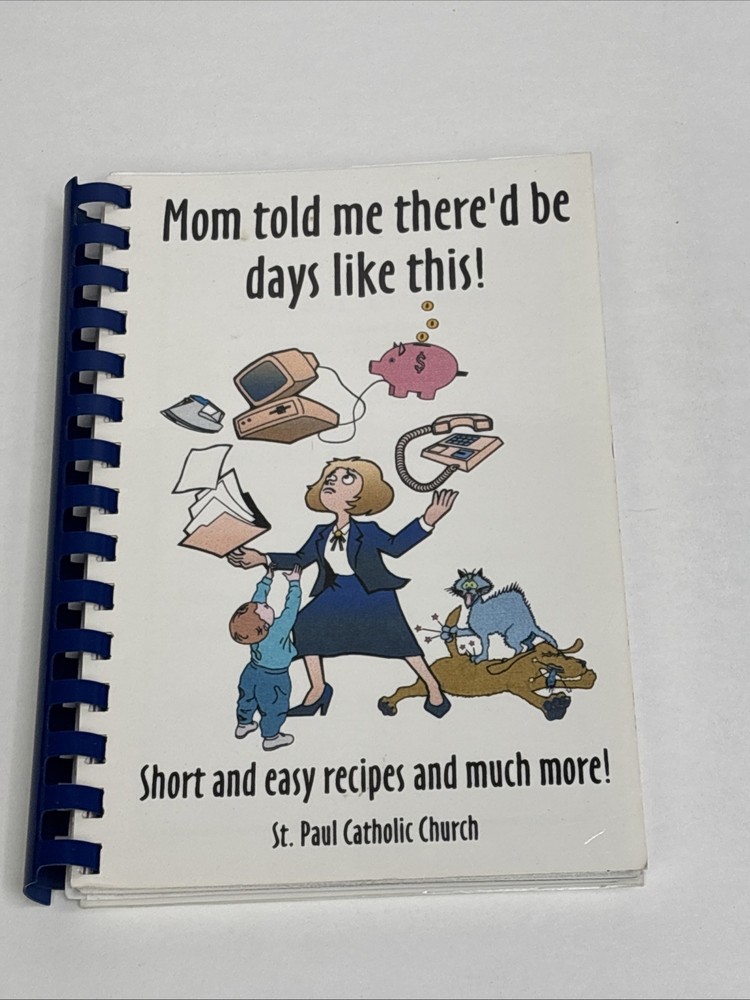 St Paul Catholic Church Euclid Ohio Cookbook Spiral Paperback