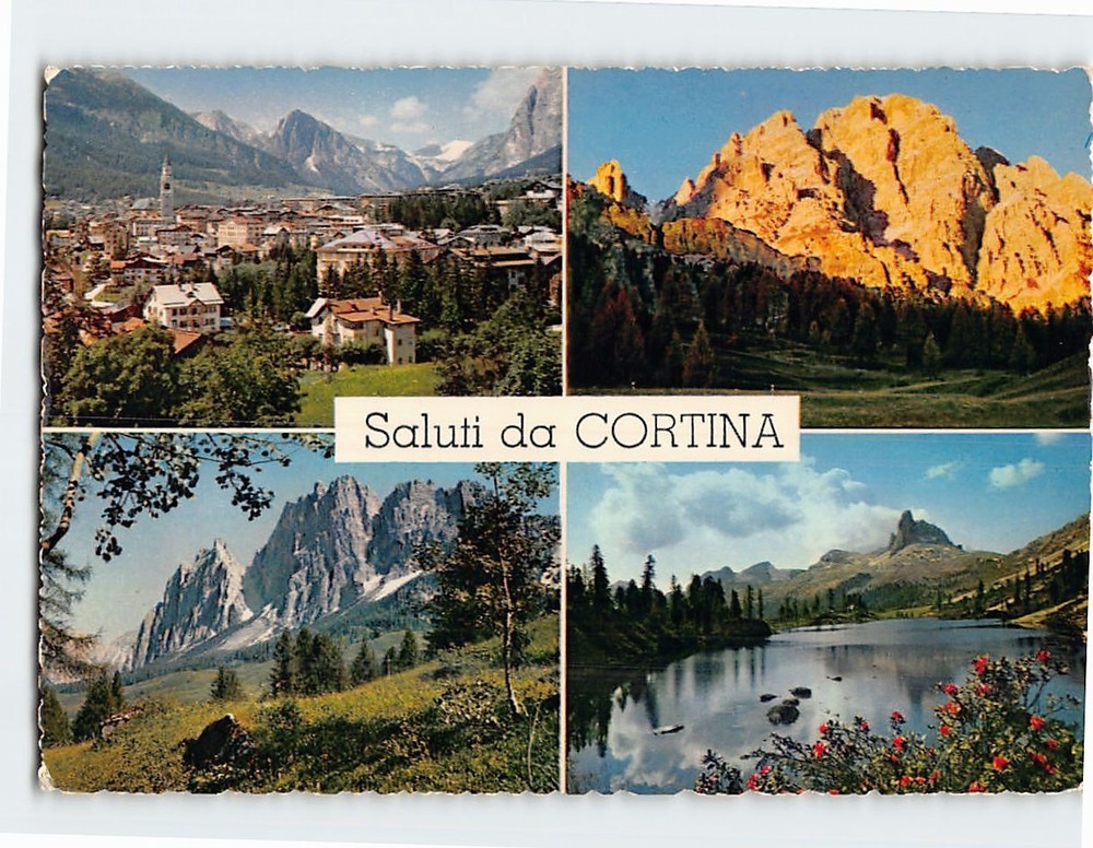 Postcard Scenes & Views Dolomites Cortina d'Ampezzo Italy