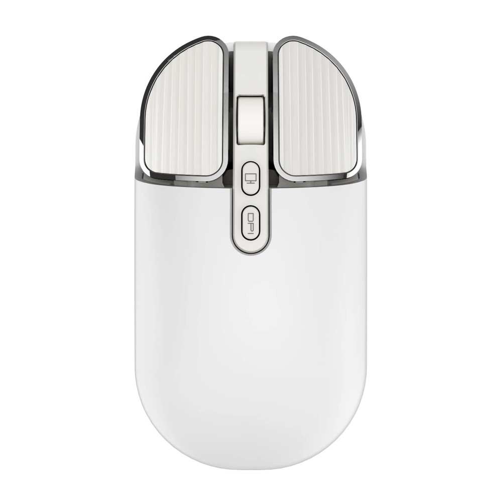 2.4G Wireless Rechargeable Mouse with USB Receiver and One-Click Return to Desktop