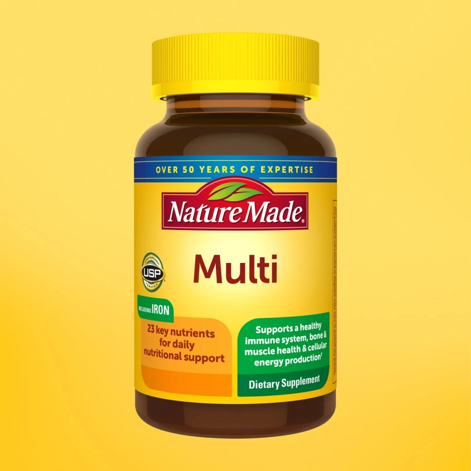 Nature Made Multivitamin With Iron 130 Count ~ Exp 2/2027+