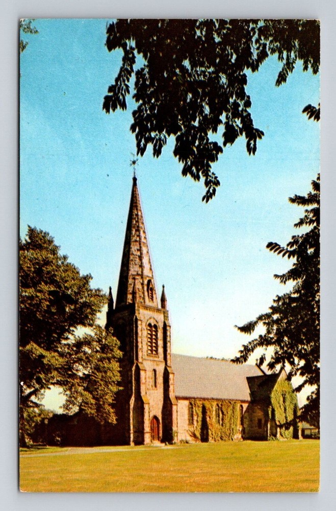 Cape Cod MA-Massachusetts, Saint Barnabas Memorial Church, Vintage Postcard