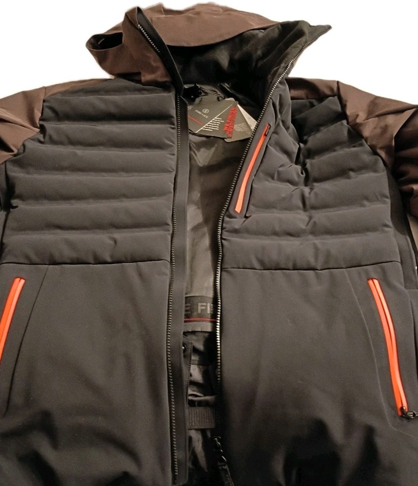 Brand New Bogner FIRE+ICE Ivo Ski Jacket - EU 54 / US 44, XL. BLk.  Fits Like Lg