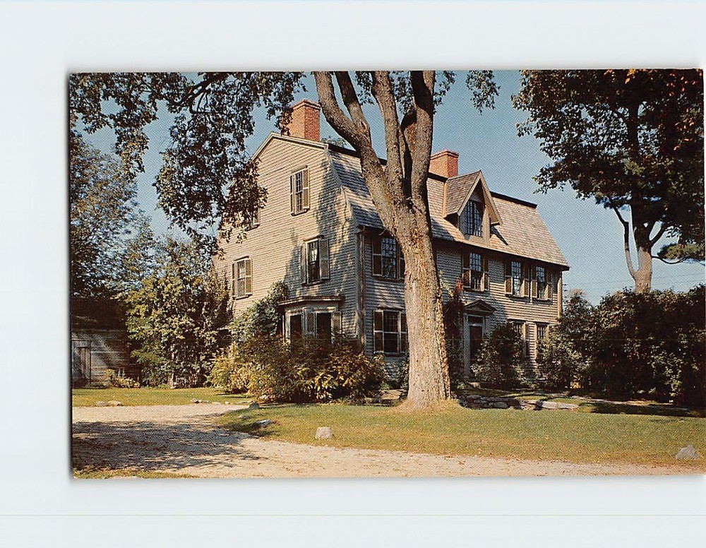 Postcard The Old Manse Concord Massachusetts USA