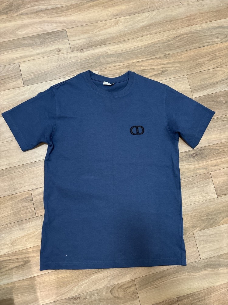 Christian Dior Blue T Shirt Size Small
