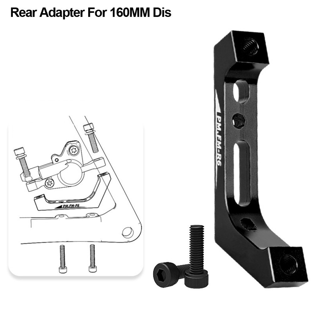 Disc Brake Caliper Bracket Converter for Road Bikes with Aluminium Material