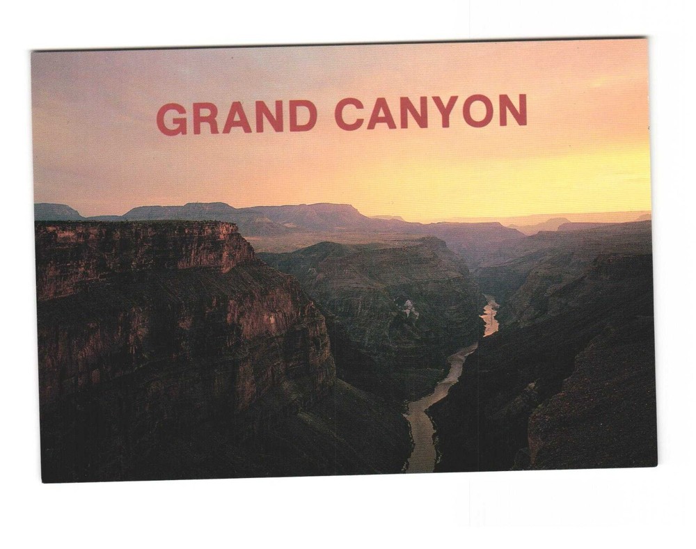 Toroweap Overlook Grand Canyon National Park Arizona Postcard Unposted