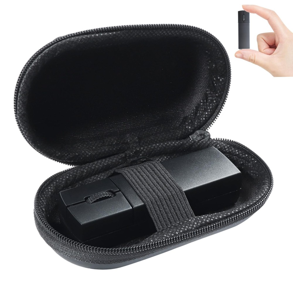 Wireless Mini Finger Mouse, Silent Dual-Mode Bluetooth & 2.4GHz, Ergonomic, P...