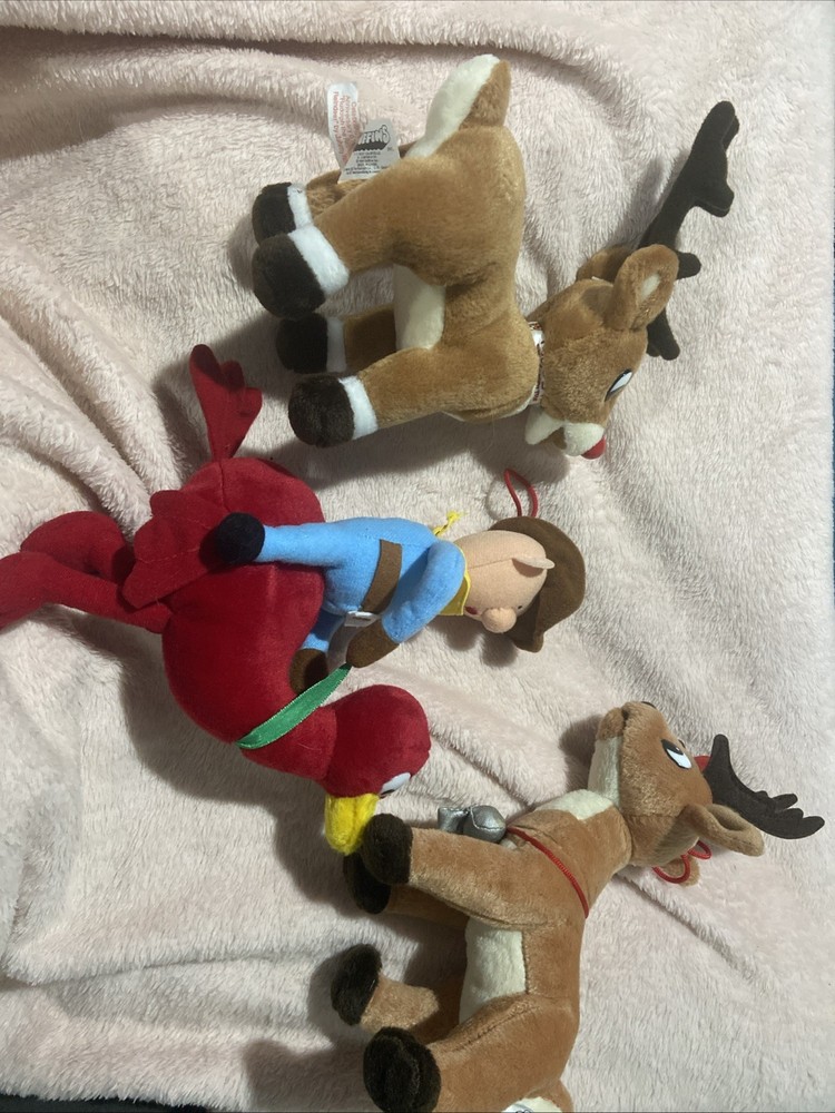 1998-99 Rudolph the Red Nosed Reindeer Island of Misfit Toys CVS Plush Lot of 3
