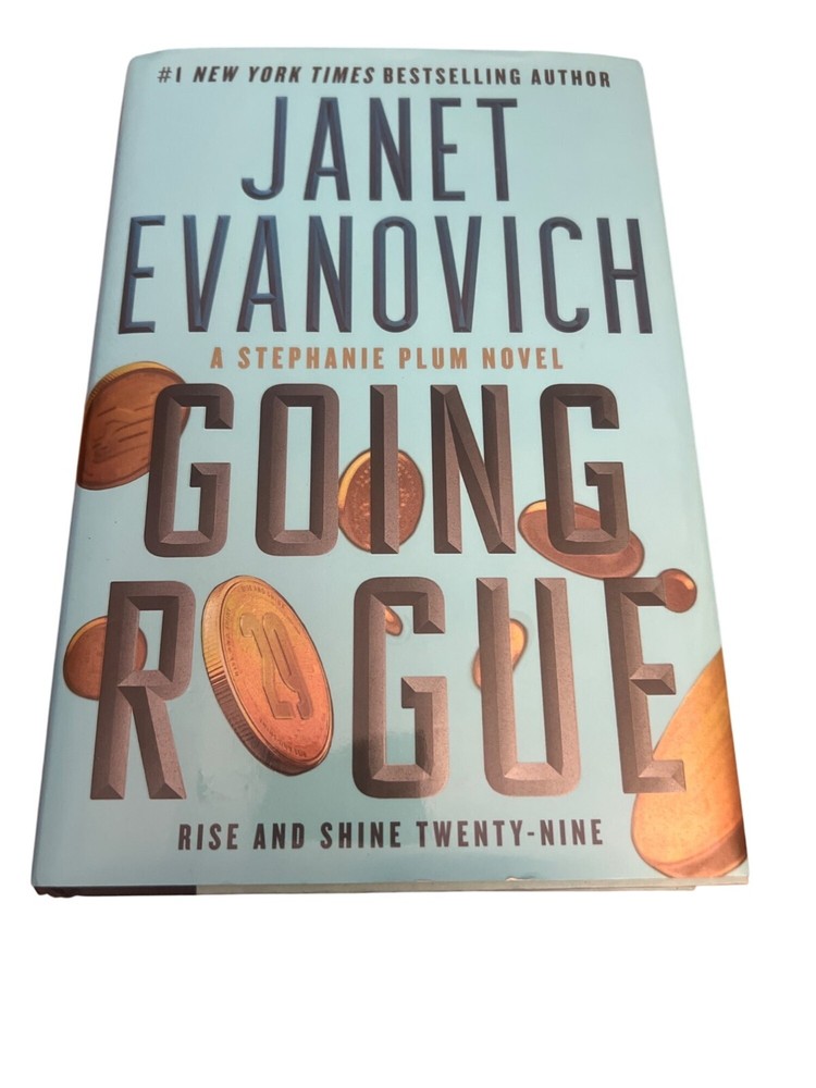 Janet Evanovich Going Rogue Hardcover Book Stephanie Plum Novel 1st Ed DJ