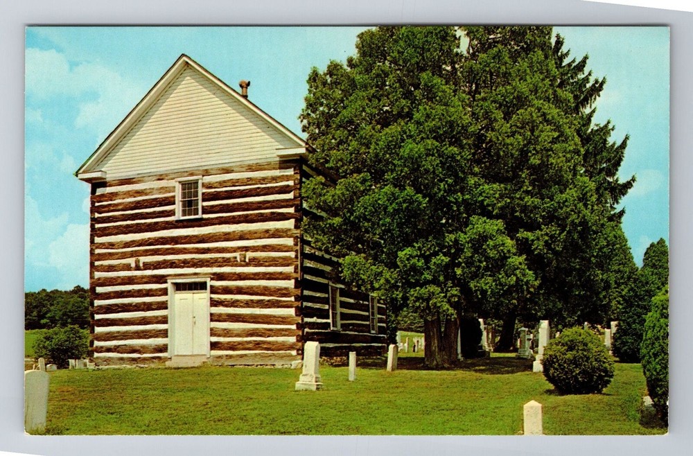 Bedford PA-Pennsylvania, Union Church, Religion, Vintage Souvenir Postcard