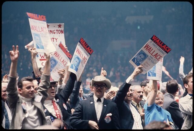 New York NY George Wallace 1968 Madison Square Garden Rally Campaign Posters