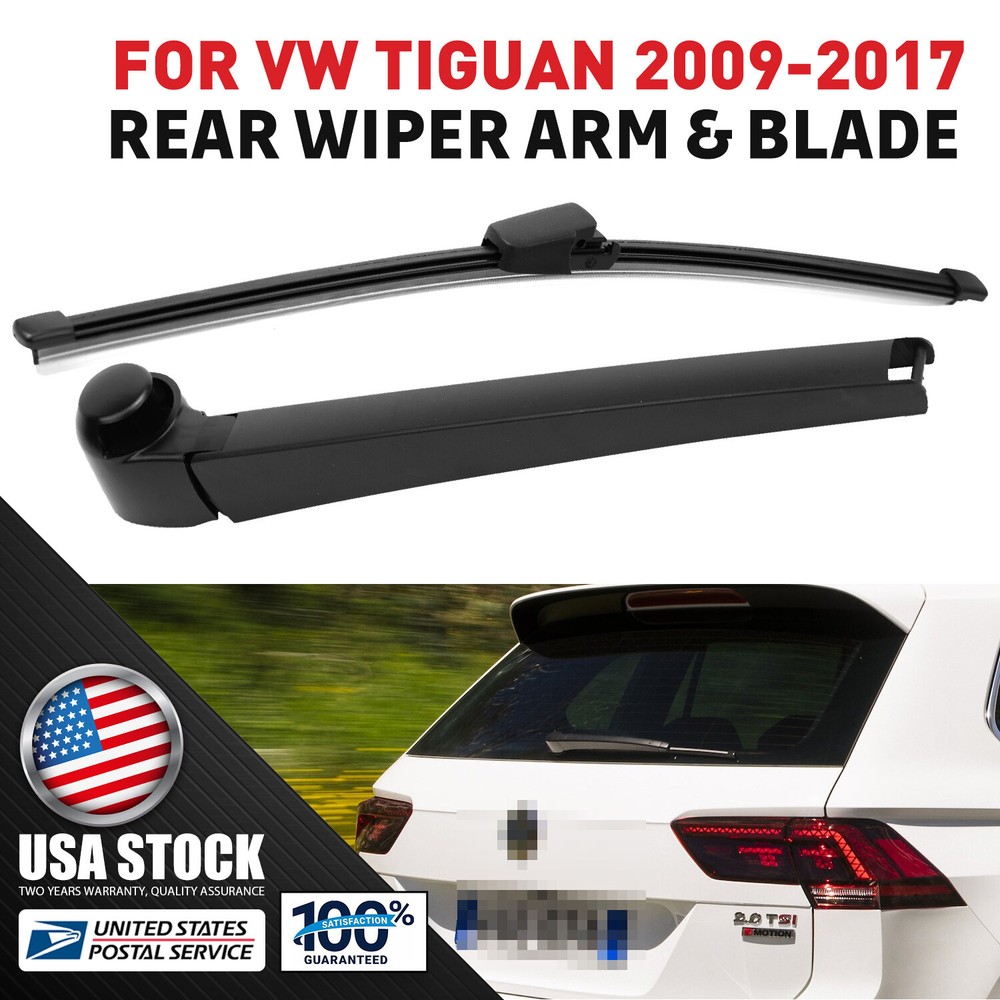 Rear Wiper Arm & Blade Kit for 2009-2017 VW Tiguan - OEM Fit