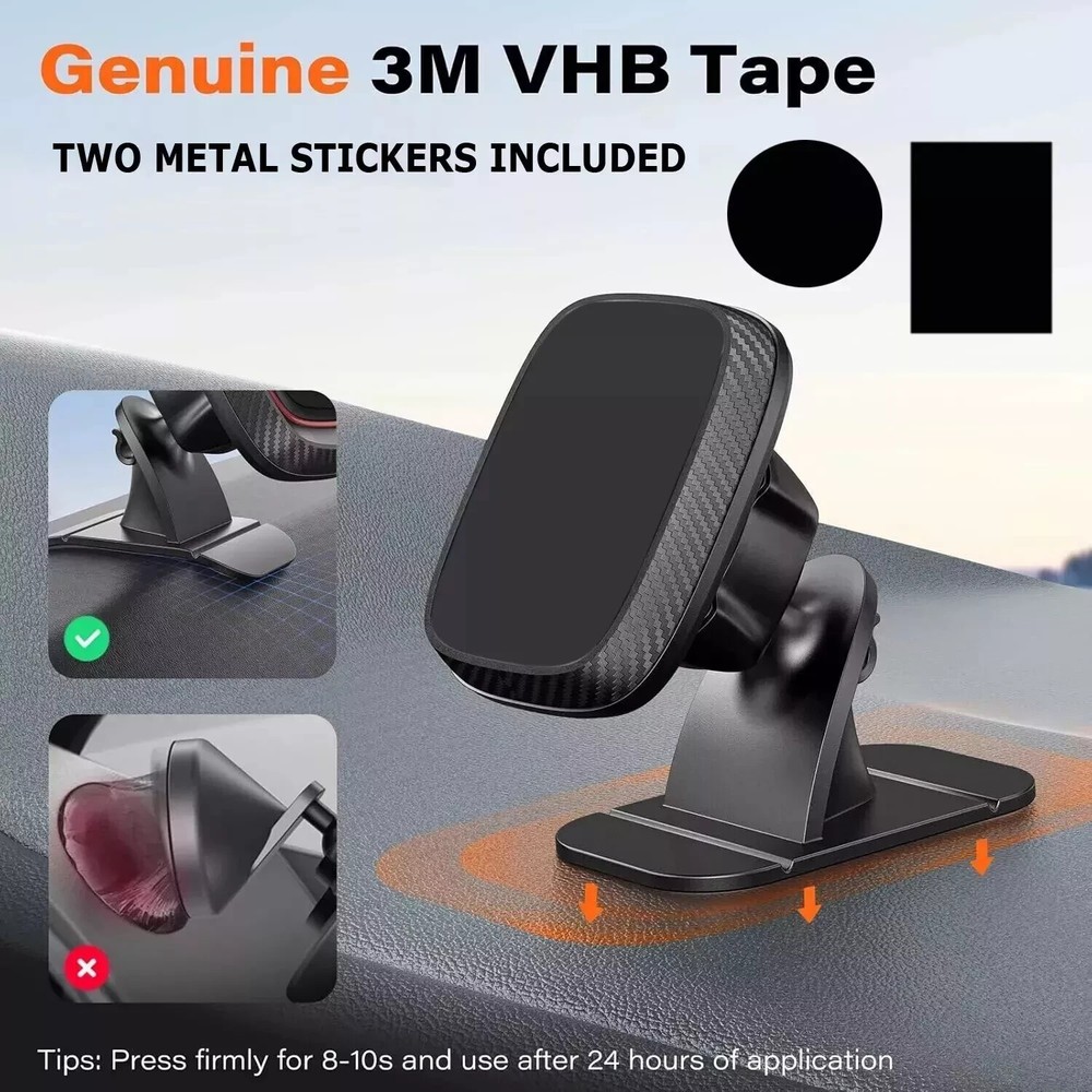 Magnetic Phone Holder for Car, Dashboard Car Phone Holder Mount