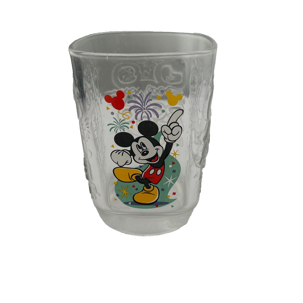 McDonalds 2000 Walt Disney World Celebration Glass Magic Kingdom Mickey Mouse