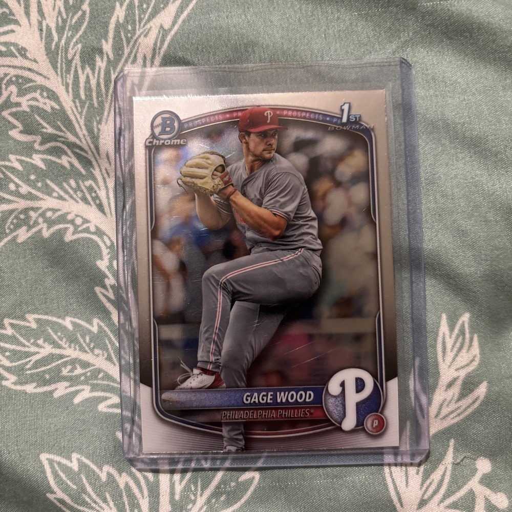 2025 Bowman Draft - Chrome Gage Wood #BDC-4 (RC)