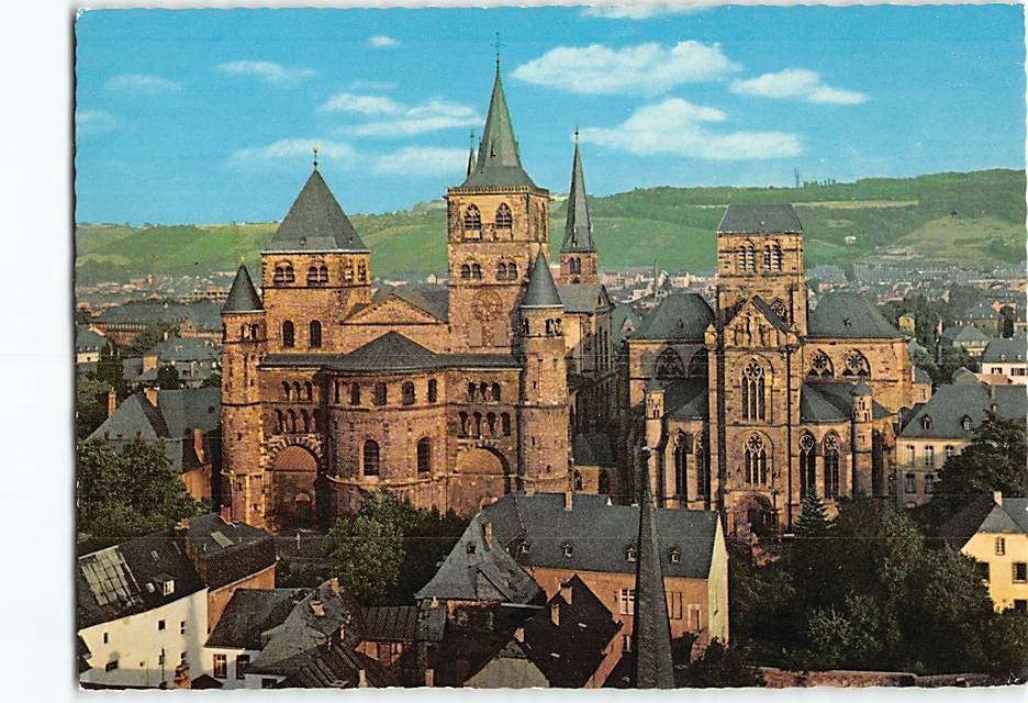 Postcard Trier Cathedral Trier Germany
