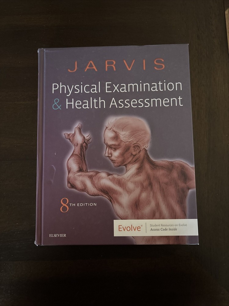 Jarvis Physical Examination & Health Assessment- 8th Edition, Elsevier Hardcover