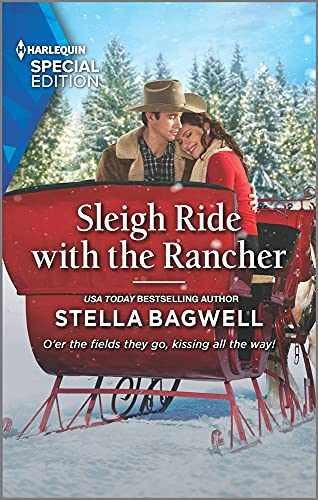 Sleigh Ride with the Rancher (Men of - Paperback, by Bagwell Stella - Very Good