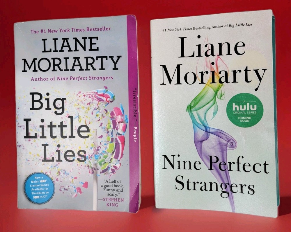 Big Little Lies + Nine Perfect Strangers by Liane Moriarty Paperbacks HBO Series