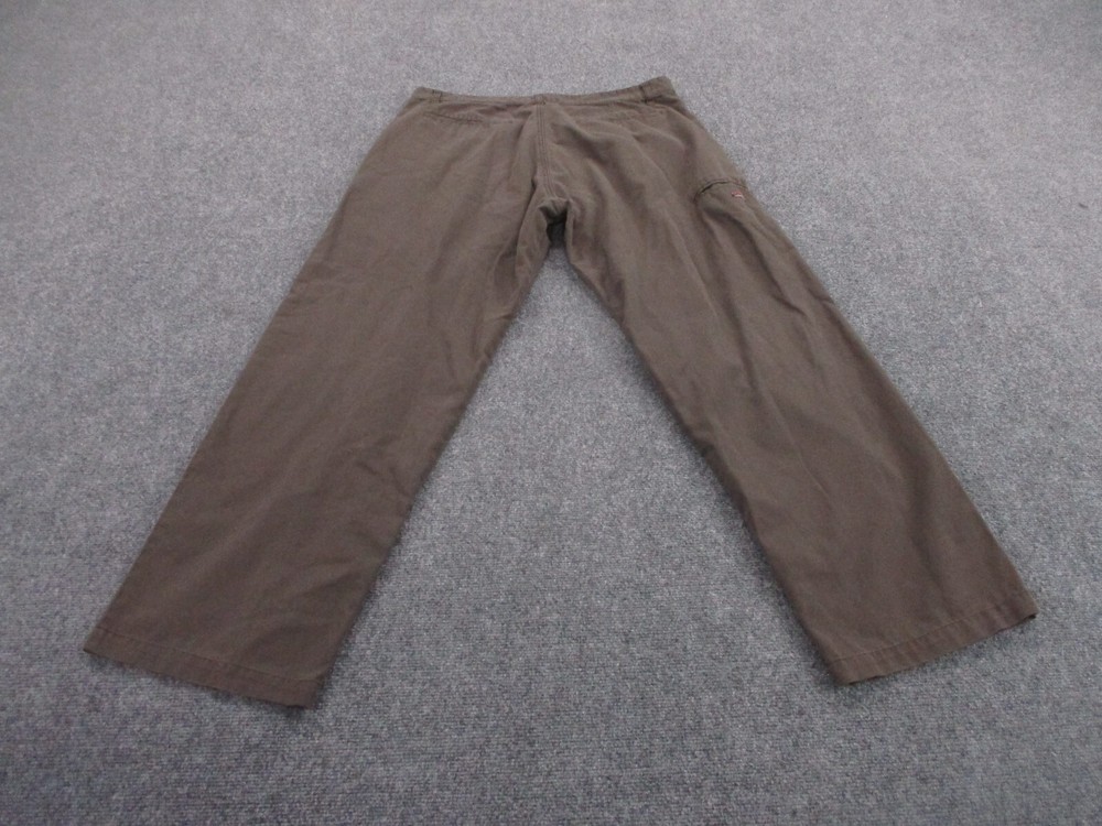 Vintage Hierarchy Pants Mens 38 Brown Loose Straight Work Outdoors Y2K Adult