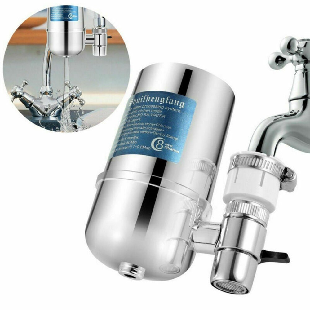 Water Faucet urifier Filter Drinking Home Kitchen Dining Front Sink Filter q