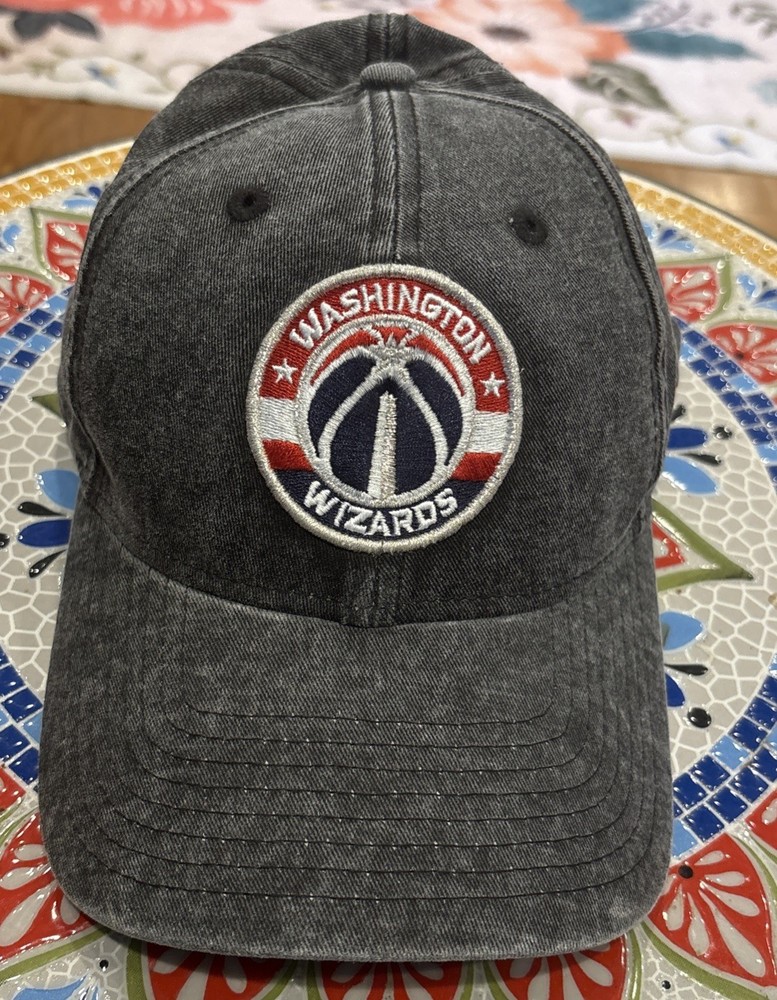 Washington Wizards 9Twenty Gray New Era Buckle Hat Cap